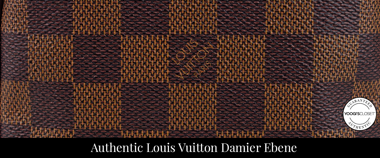 Authentic Louis Vuitton Damier Ebene canvas