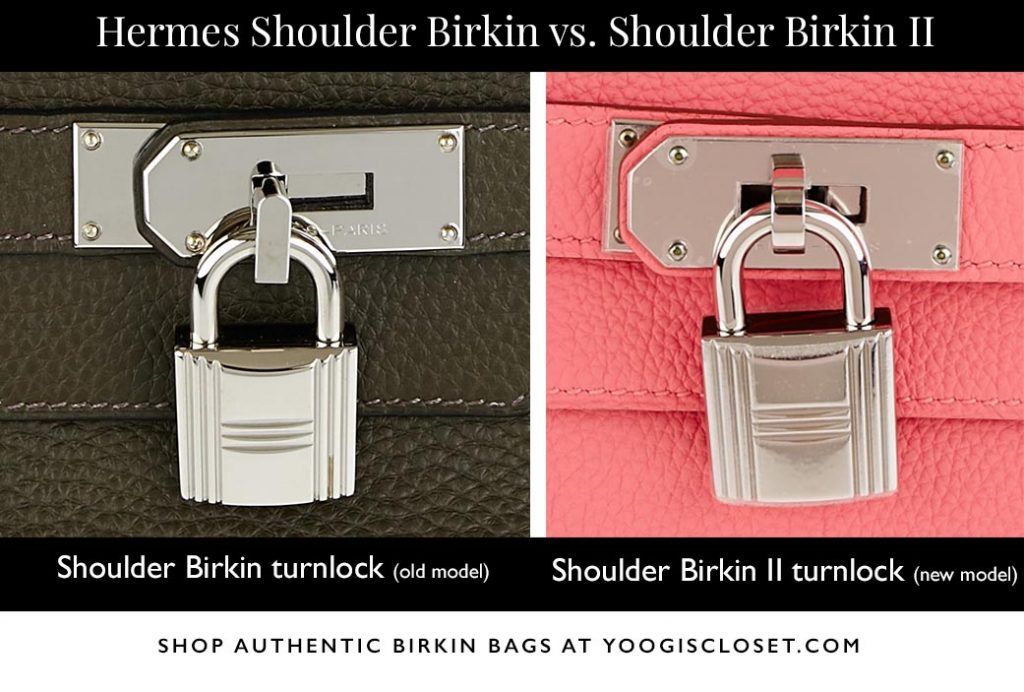 Hermes Shoulder Birkin new model vs old model