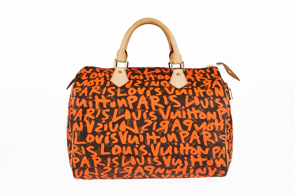 Louis Vuitton Orange Stephen Sprouse Graffiti Speedy